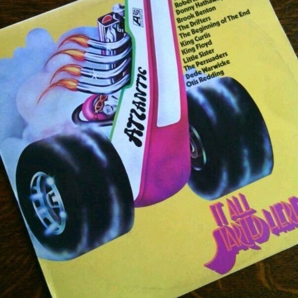 Vinyl Record Motown Atlantic It All Stared Here R&B Soul Album 1972 Compilation - Picture 9 of 16